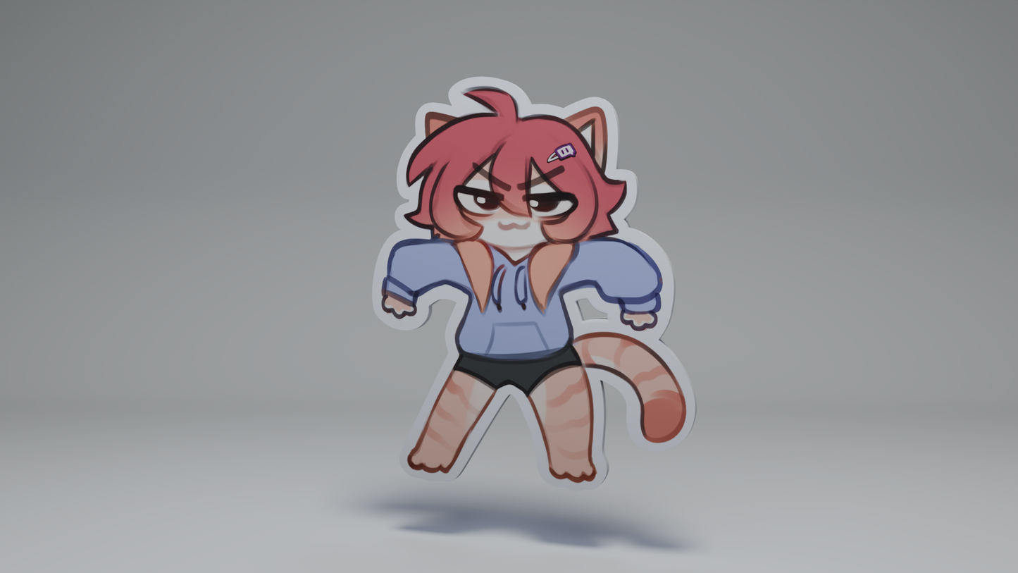 Ready to Attack Yumi / Doodle Sticker