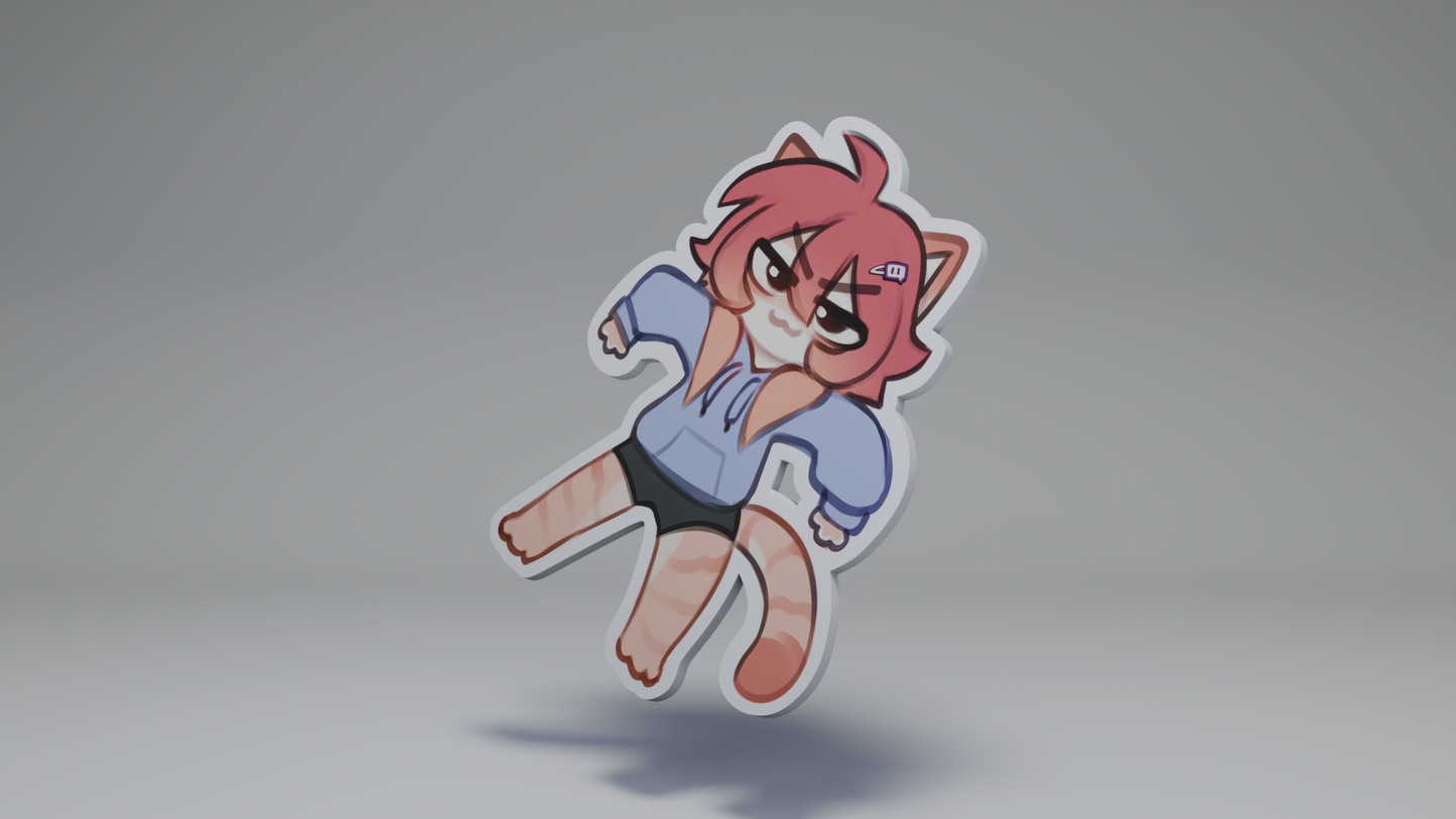 Ready to Attack Yumi / Doodle Sticker
