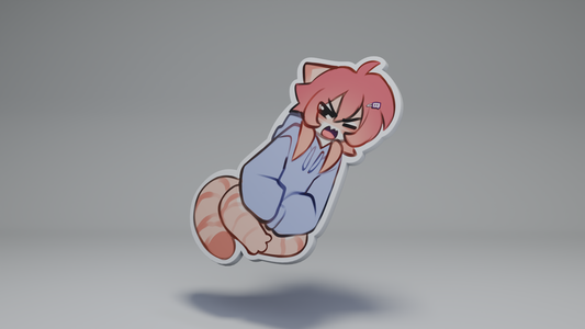 Angry Yumi / Doodle Sticker