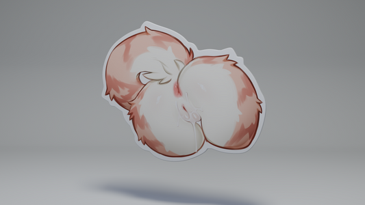 Tail-Perspective Yumi / NSFW Furry Sticker